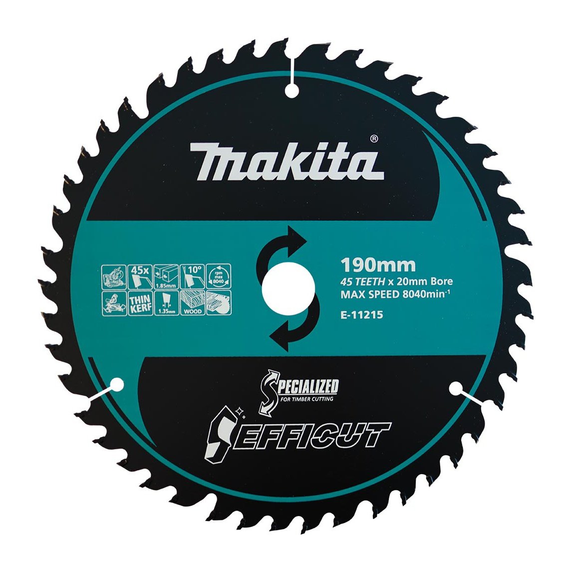 Makita wood deals blade