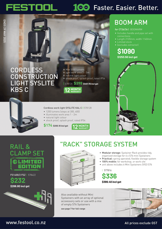 Festool Q1 2024 Promos