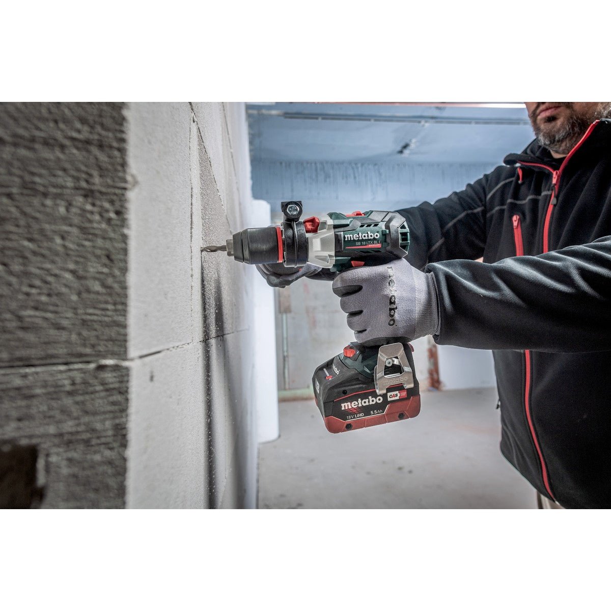 Metabo 18V Brushless LTX Class Hammer Drill with Anti-Kick-Back 130 Nm - Skin tool-junction-nz