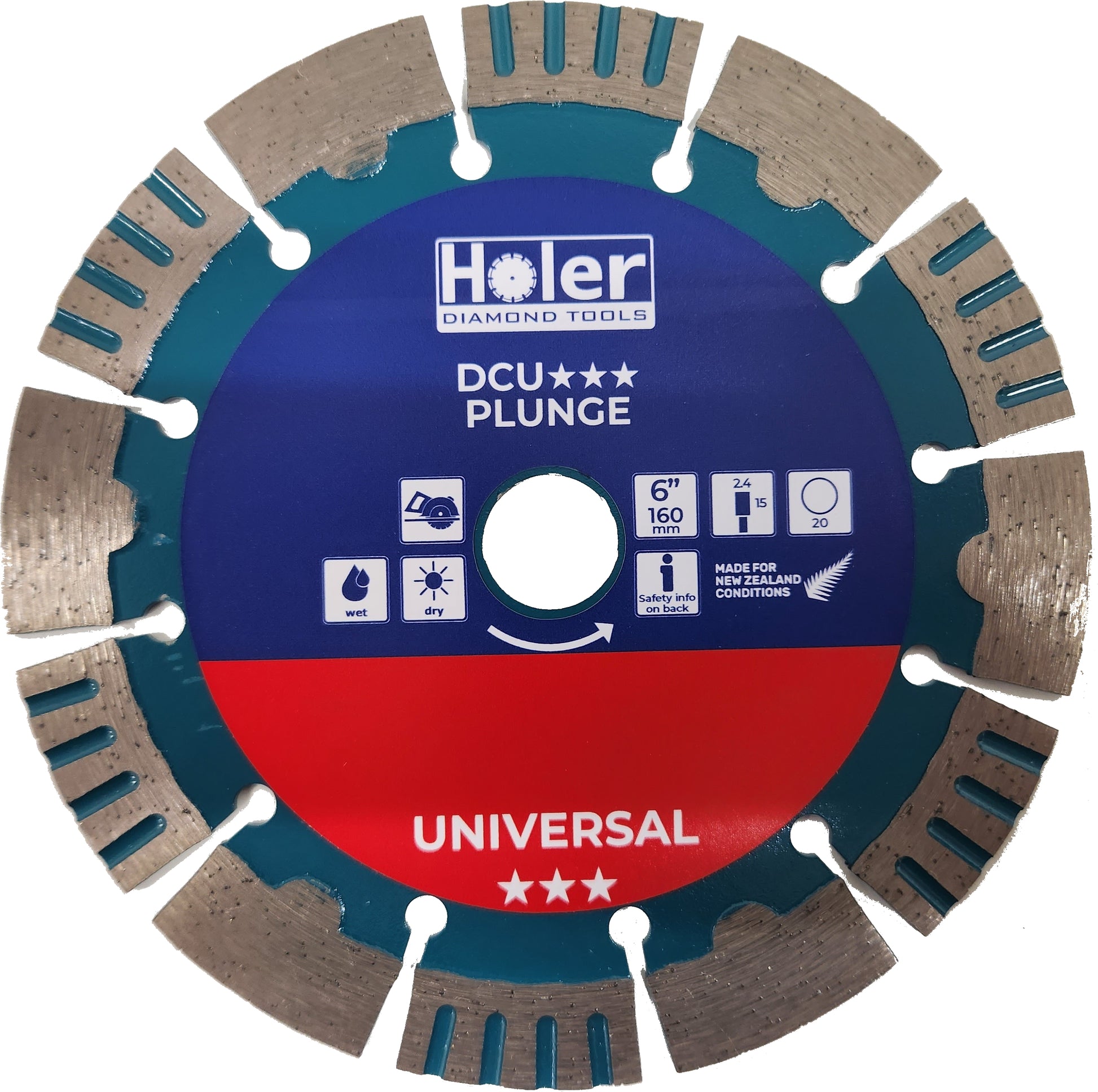 HOLER DDS0160-001 WHISPER CUT TURBO PLUNGE BLADE 160X2.4X20MM DCU S ★★★ Suits Festool TS 55, TSC 55, TS 60 tool-junction-nz