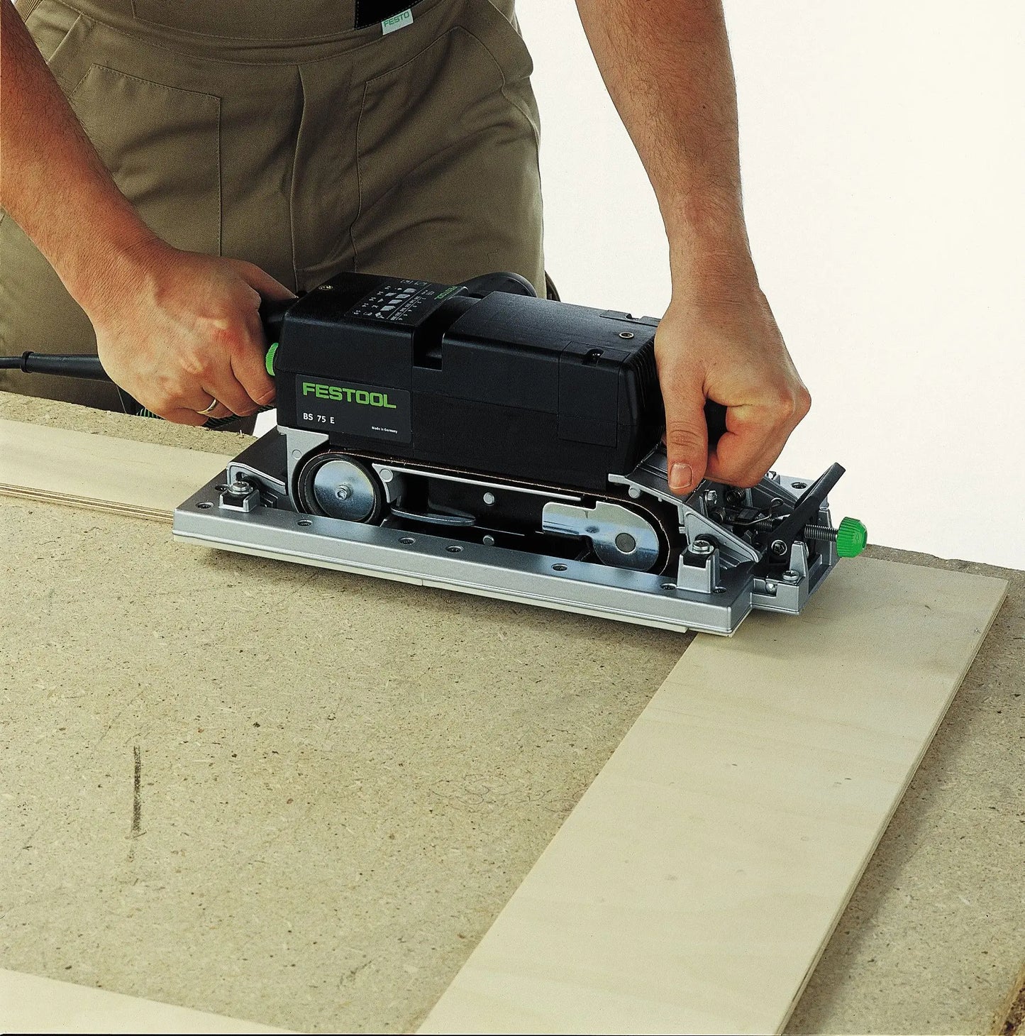 Festool BS 75 Belt Sander BS 75 E-Set with Frame