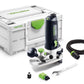 Festool MFK700 EQ/B Plus with 8mm and 1/4" Collet Laminate Trimmer