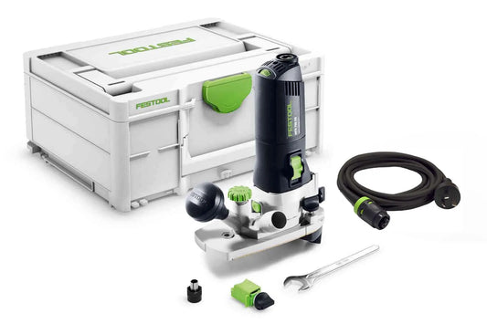 Festool MFK700 EQ/B Plus with 8mm and 1/4" Collet Laminate Trimmer