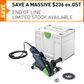 Festool DSC-AG 125 Diamond Concrete Cutting System