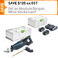 Limited Edition Festool Cordless 5Ah Reciprocating Saw Kit RSC 18 EB