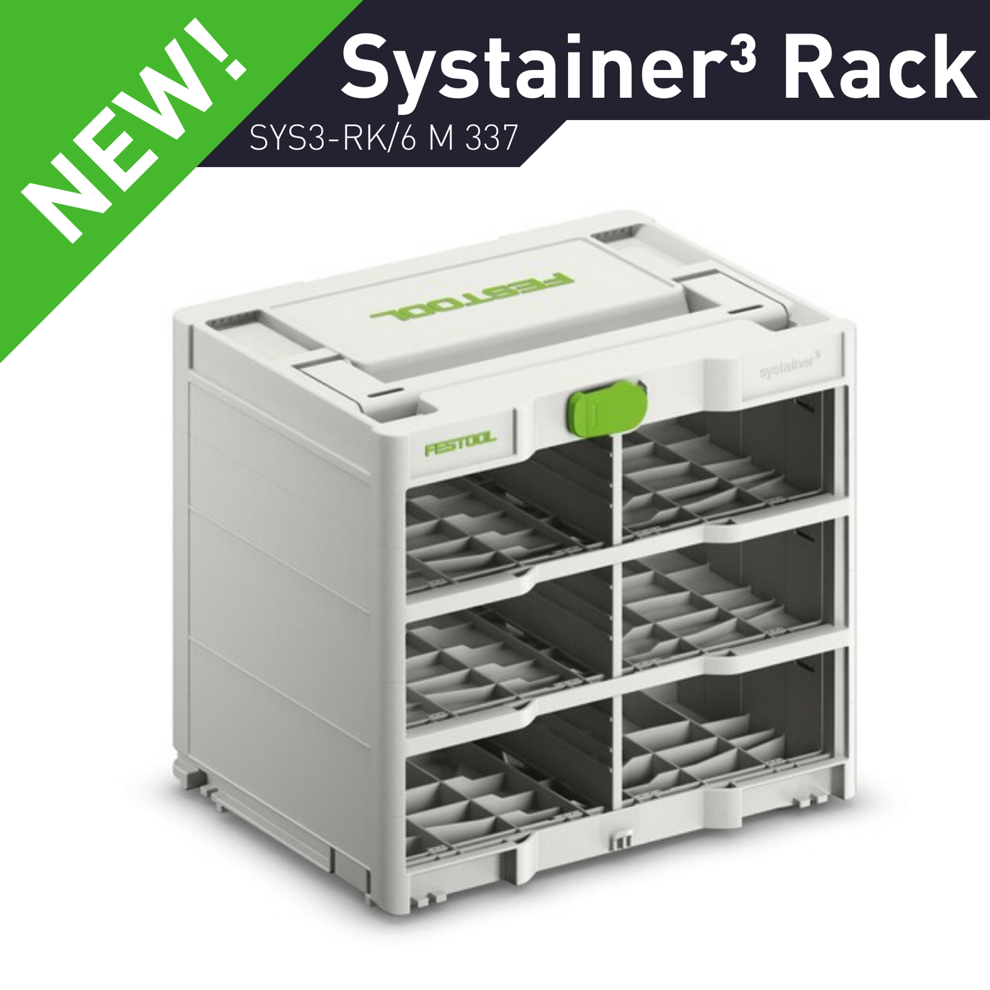 Festool Systainer³ Rack SYS3-RK/6 M 337 (577807)