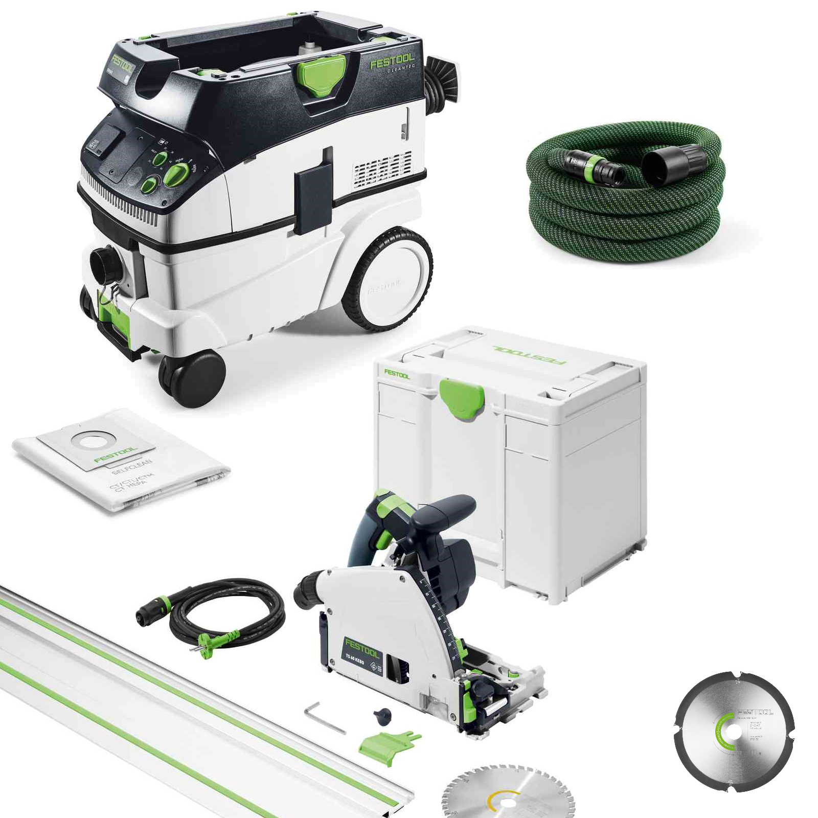 Festool Compressed Fibre Cement CFC / Hardies Cutting Kit TS 60 K 1500W tool-junction-nz