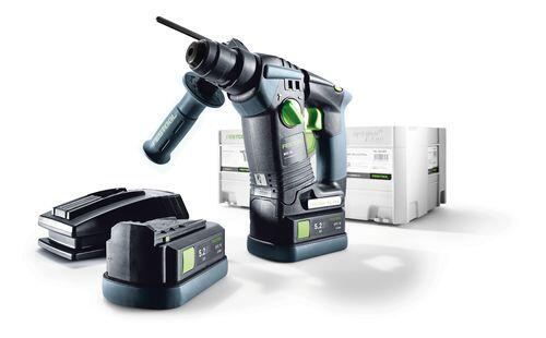 Festool BHC 18 Li Cordless Hammer Drill Kit with 5Ah Energy Set (BHC18_5)