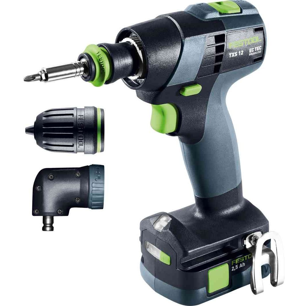 Festool TXS 12 2.5-Set 12v Cordless Drill Driver 576874 tool-junction-nz