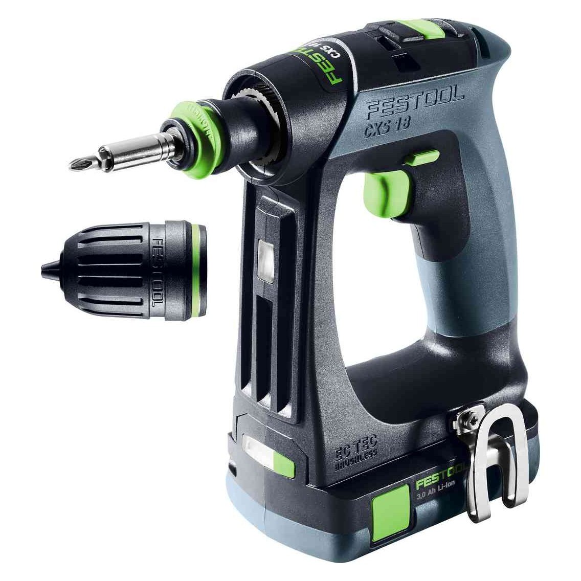 Festool 18v Cordless drill CXS 18-3.0-PLUS 576882-KIT tool-junction-nz