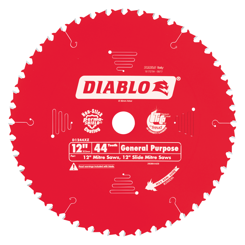 Diablo 12 in. / 305mm 44T General purpose Saw Blade tool-junction-nz