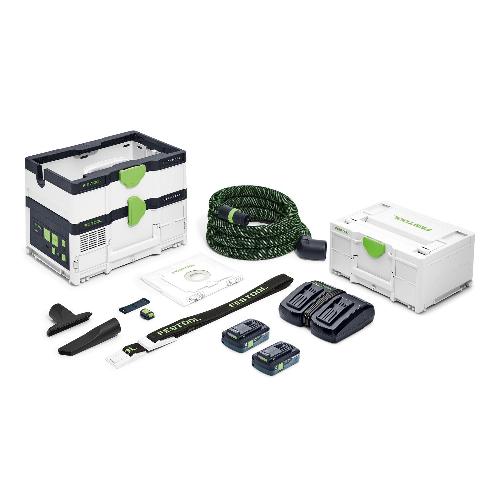 Festool Cordless Mobile Dust Extractor CTLC SYS I Promo Kit With Batteries & Charger 576936-PROMO tool-junction-nz