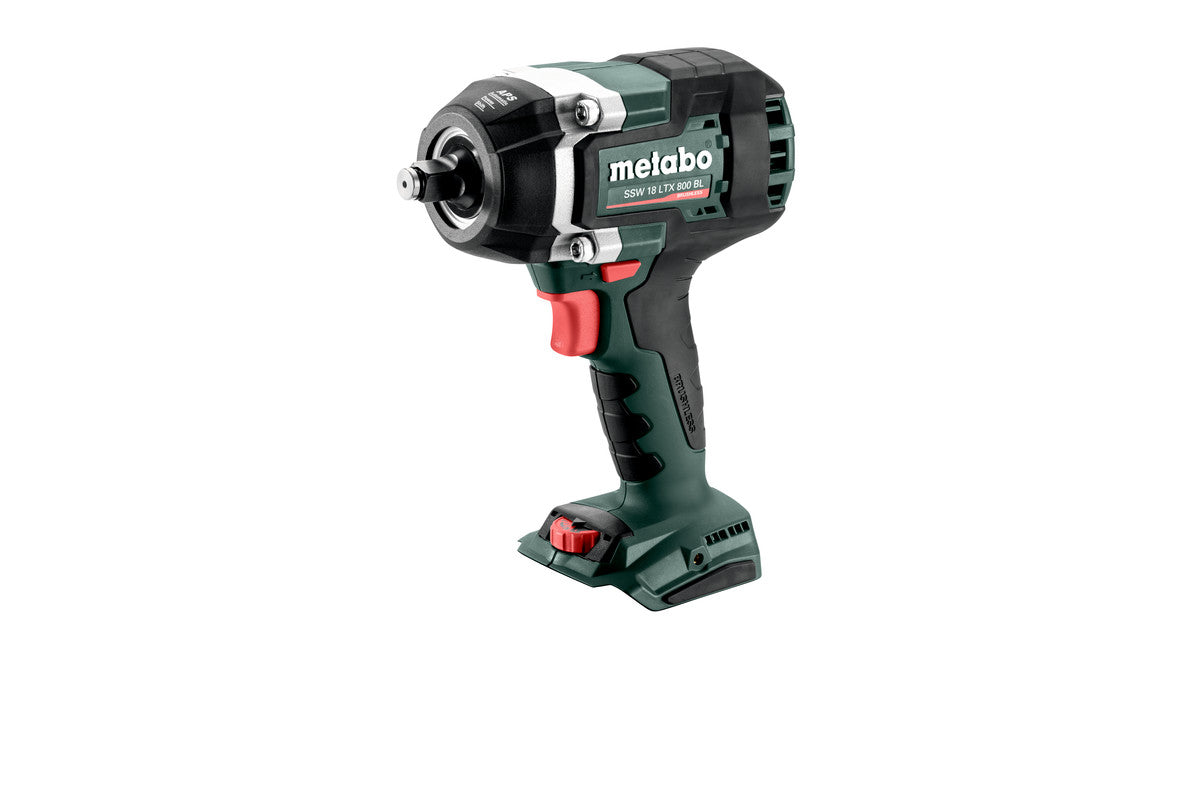 Metabo 18V Cordless Brushless 1/2" Dr 800Nm Impact Wrench Kit SSW 18 LTX 800 BL 5.5K