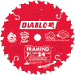 Diablo 7.25 in. / 184mm 24T Framing Saw Blade tool-junction-nz