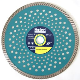 HOLER DDS0200-005 WHISPER CUT TURBO BLADE 200X2.4X10MM DCU S