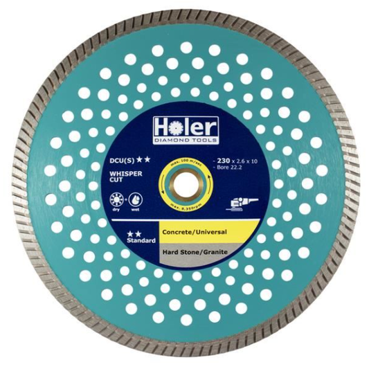 HOLER DDS0230-005 WHISPER CUT TURBO BLADE 230X2.6X10MM DCU S ★★ FOR HK 85 ONLY