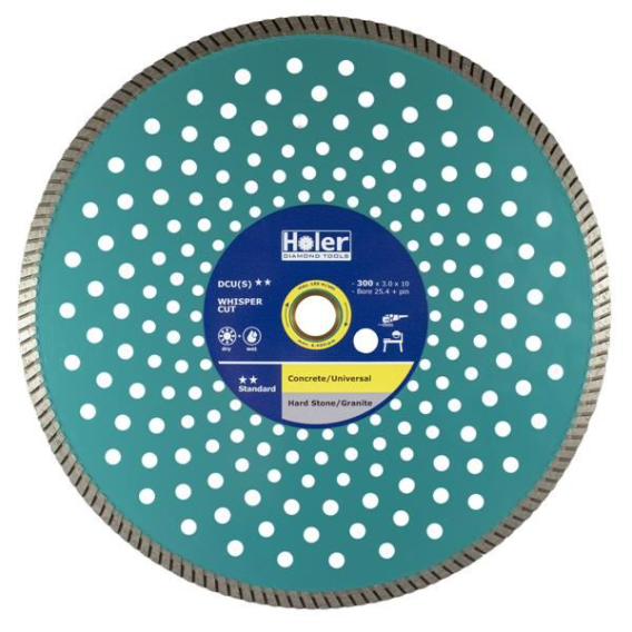 HOLER DDS0300-005 WHISPER CUT TURBO BLADE 300X3.0X10MM DCU S ★★