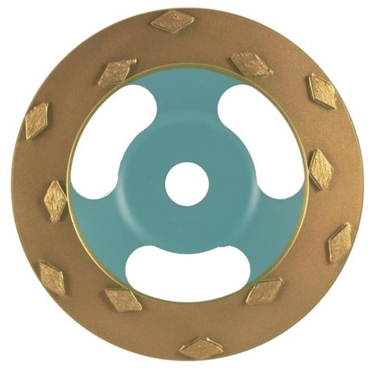 HOLER DGC0125-001 Cup Wheel | Demon Prep | 125mm | Gold #25 | DP ★★★