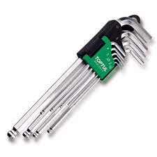 Hex Key BP Set Long 9pc Metric 1.5-10mm gaal0916