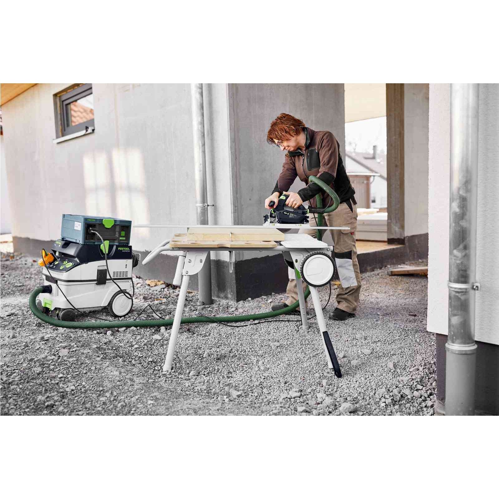 Festool plunge deals saw with extractor